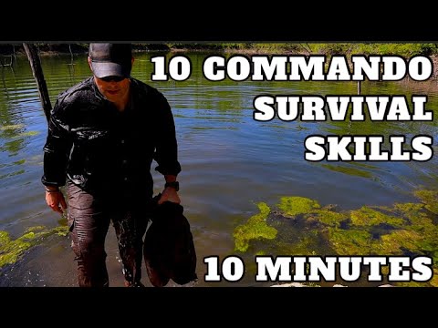 10 Military Wilderness Bushcraft & Survival Skills in 10 Minutes!