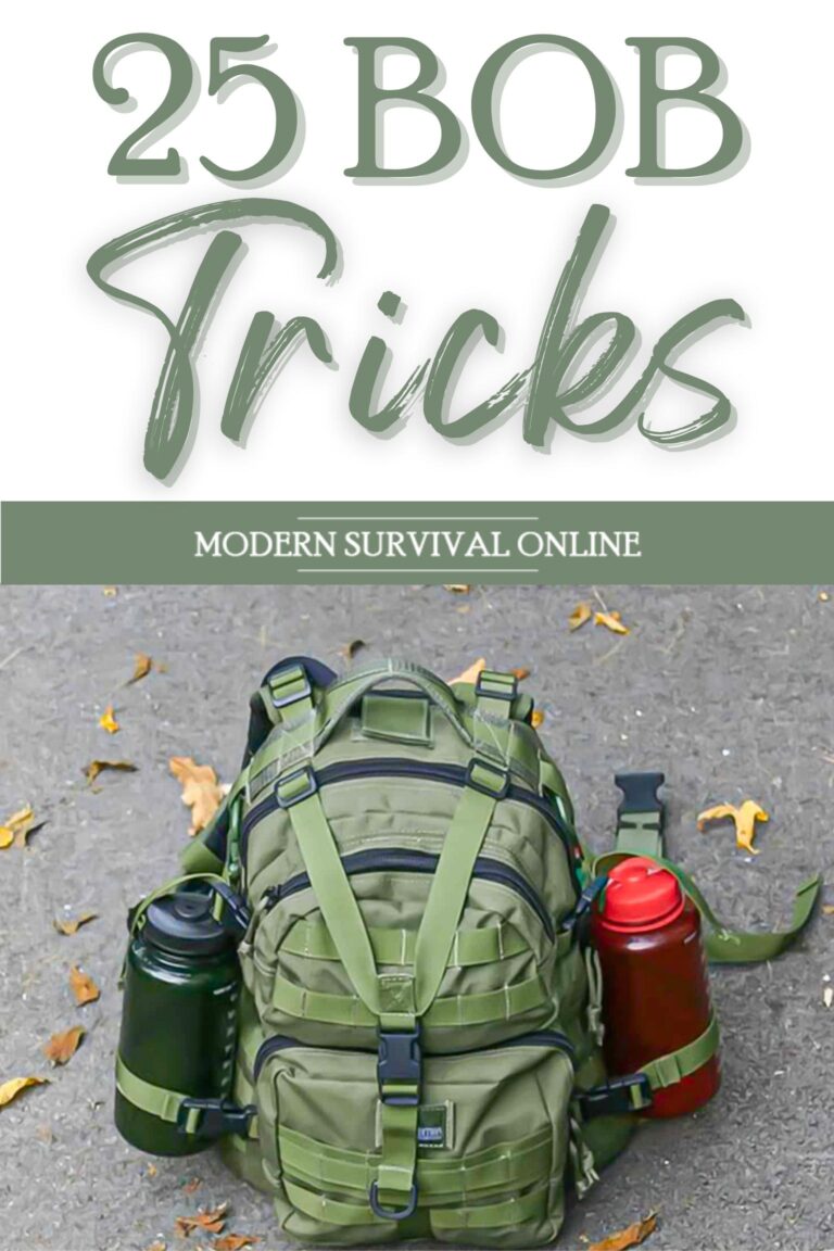 bug out bag tricks pinterest