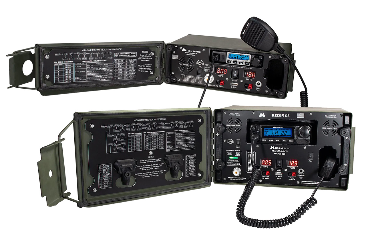 New: Midland MXPW Portable Radio Base Stations