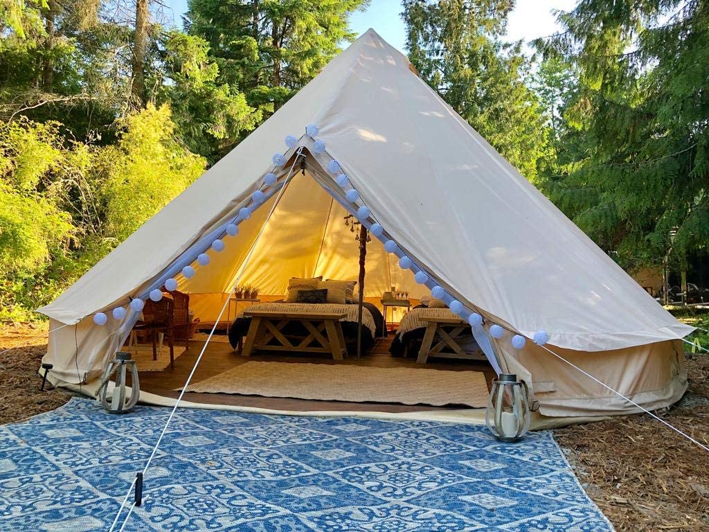 What is glamping?