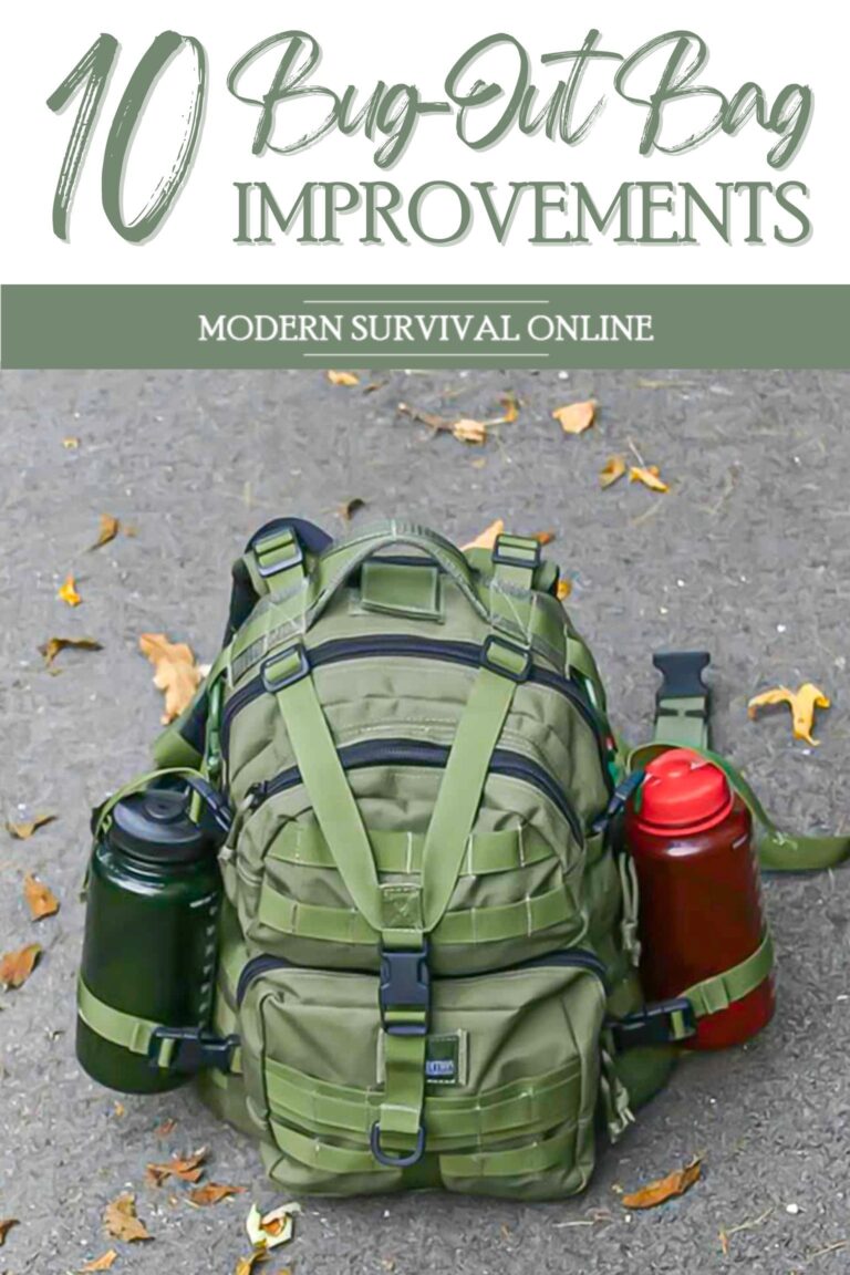 bug out bag improvements