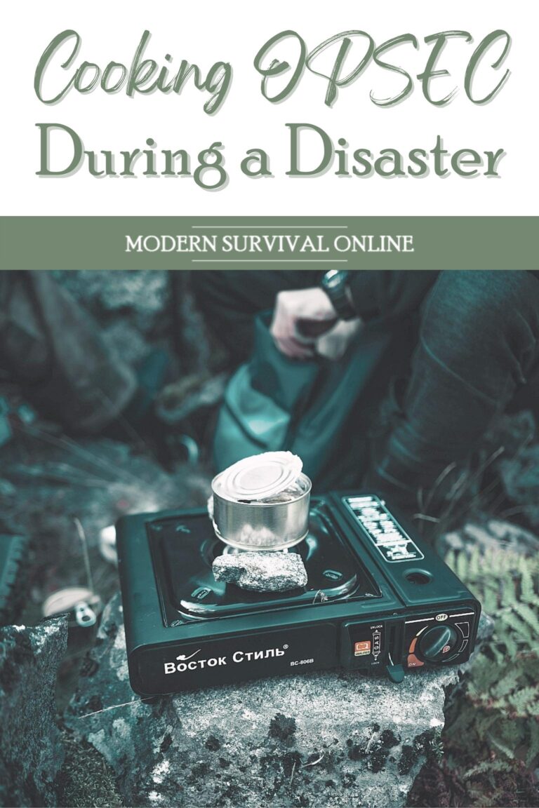 Cooking OPSEC During a Disaster