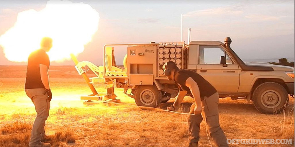 Shoot & Scoot: Global Military Products Scorpion Mobile Mortar System