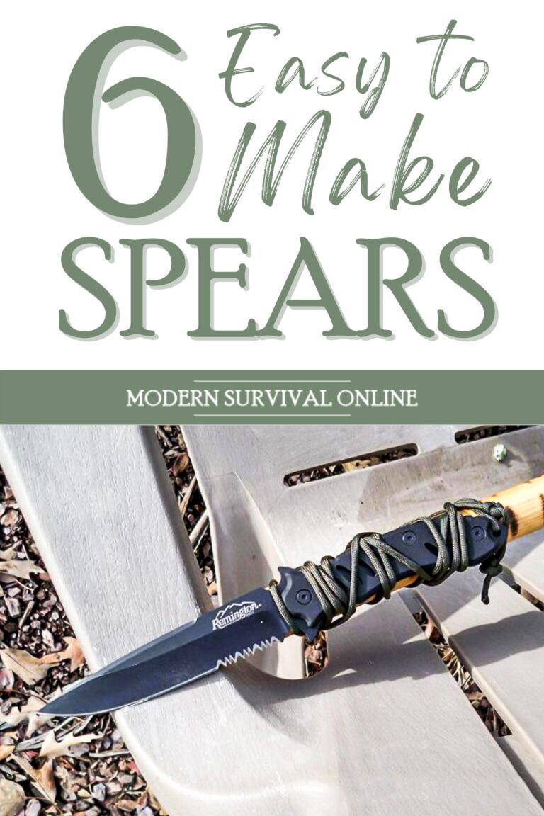 easy to make improvised spears pinterest