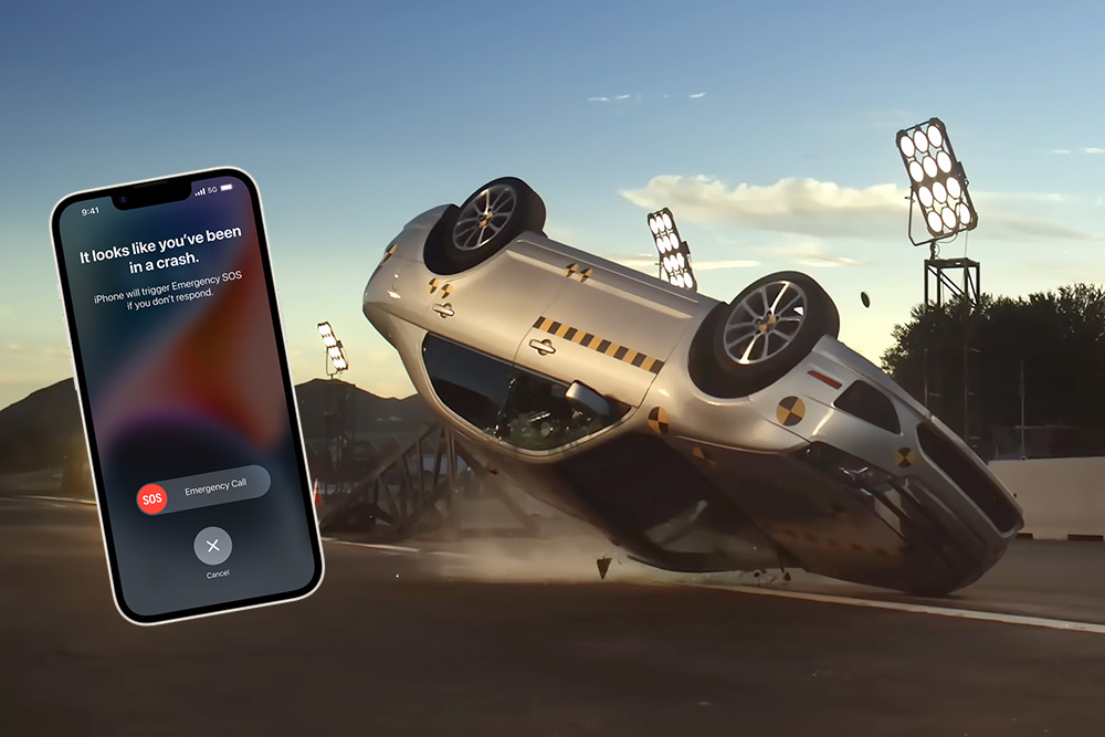 iPhone 14 Adds Satellite SOS and Crash Detection Features