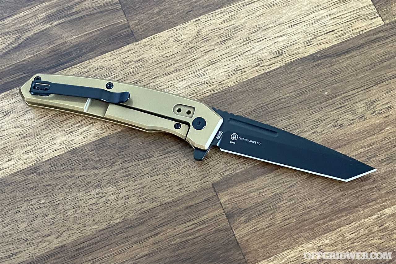 New: OKC Ti22 Equinox Folding Knife