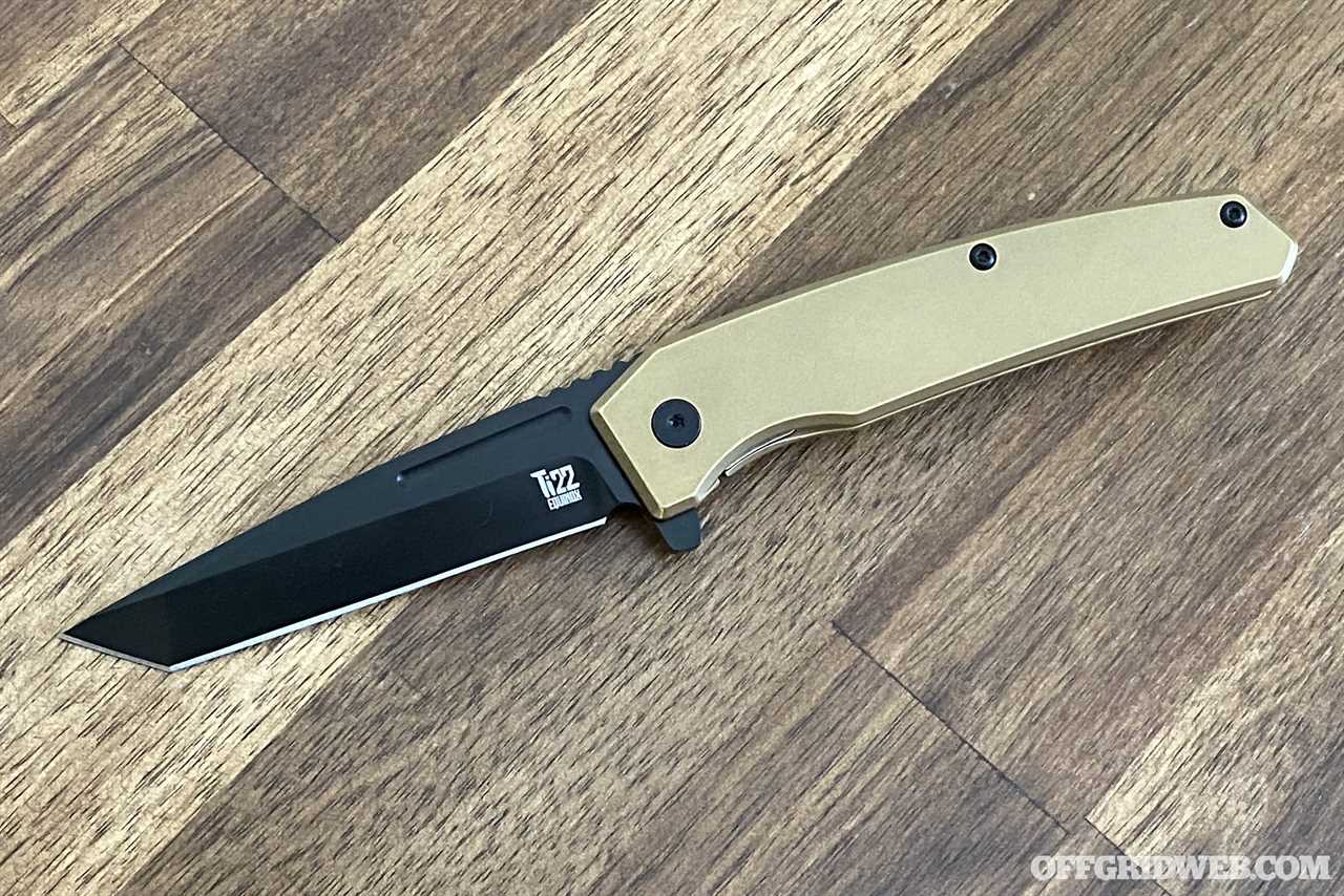 New: OKC Ti22 Equinox Folding Knife