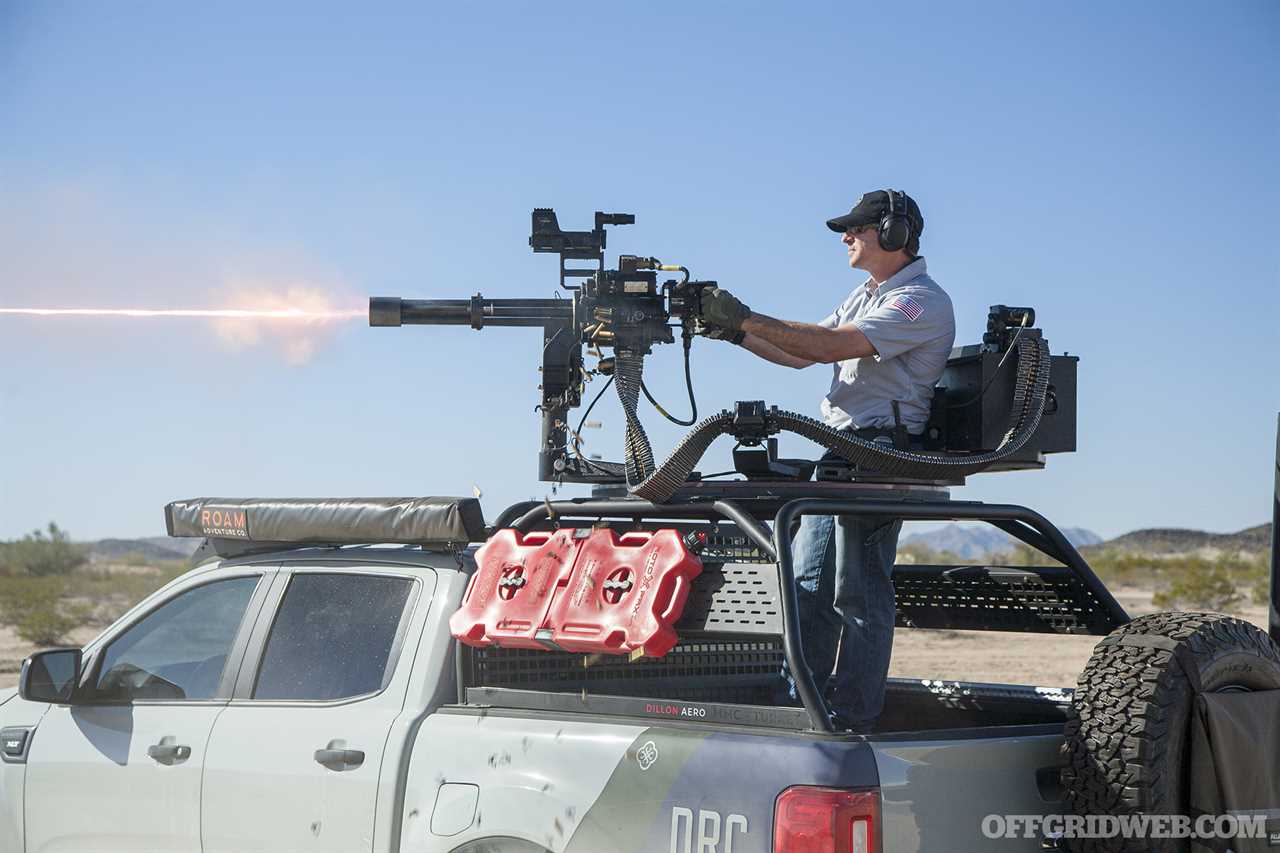 Technical K.O. – Dillon Aero’s Minigun-Equipped Ford Ranger