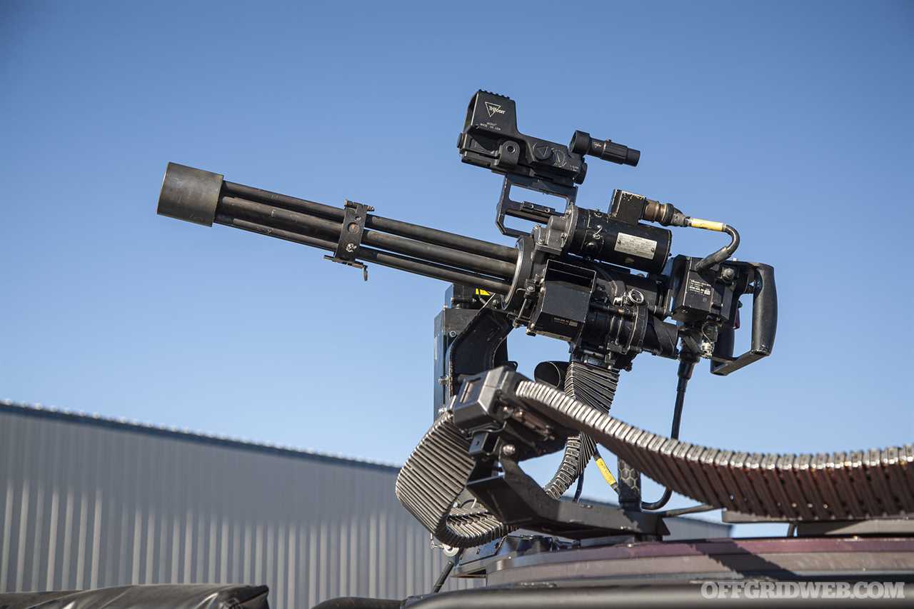 Technical K.O. – Dillon Aero’s Minigun-Equipped Ford Ranger