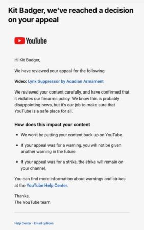 YouTube Censorship: Losing The Battle For 1A & 2A