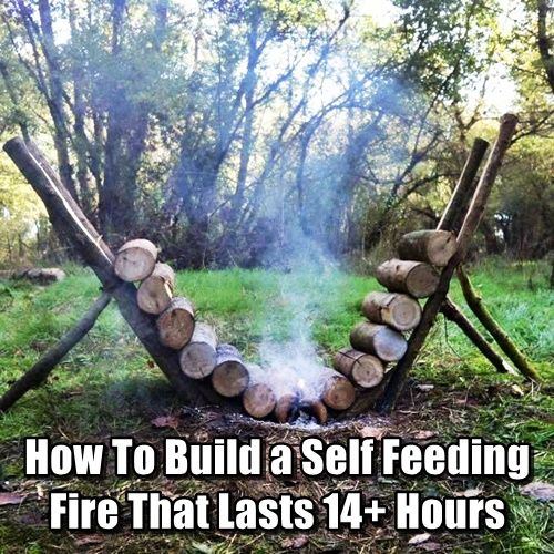 self feeding fire