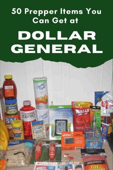 dollar general prepper items