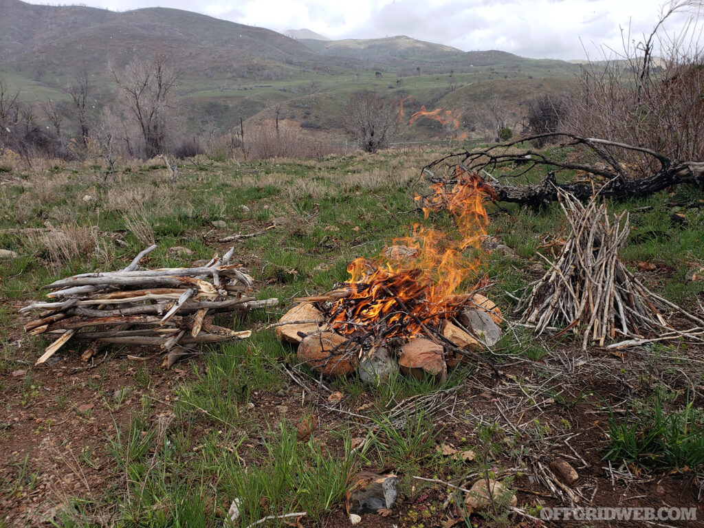 Photo of a campfire.