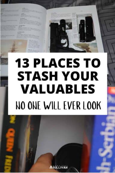 hiding valuables pinterest