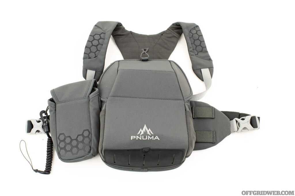 Studio photo of the Pnuma bino harness.