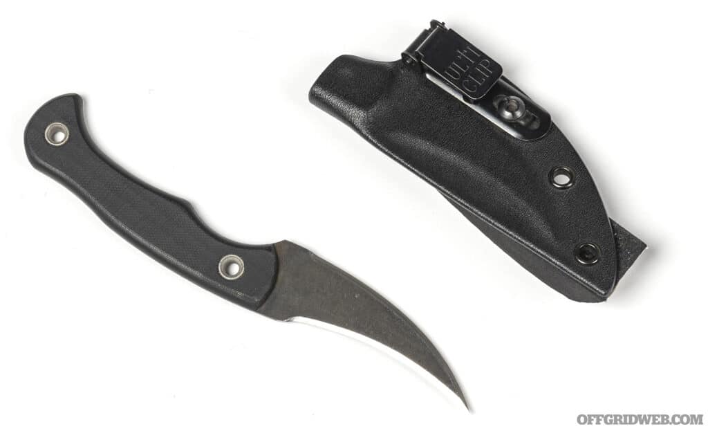 Studio photo of the JB Knife Ditch Pik