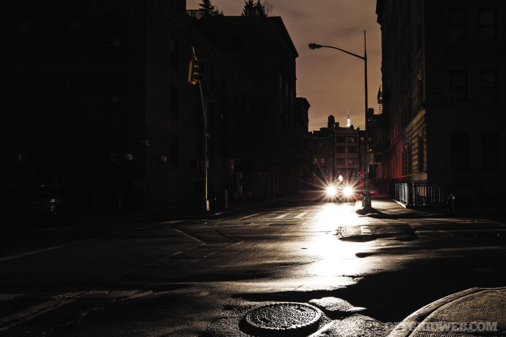 Image of a city experiencing a Black Out