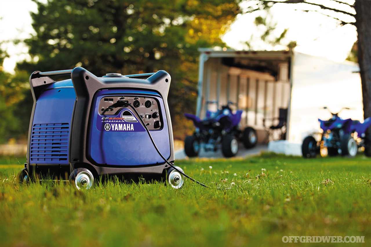 image of a yamaha generator