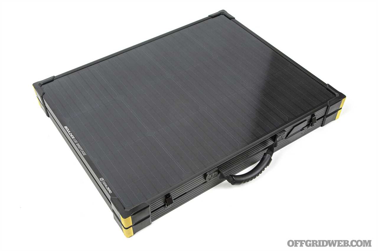 image of goal zero solar briefcase