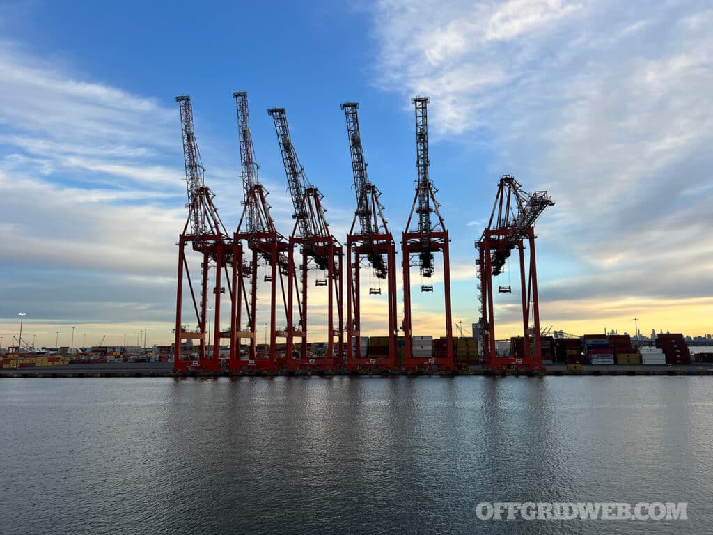 image of supply docks in New Jersey