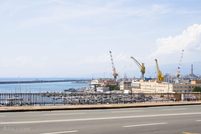 port of Genoa Italy