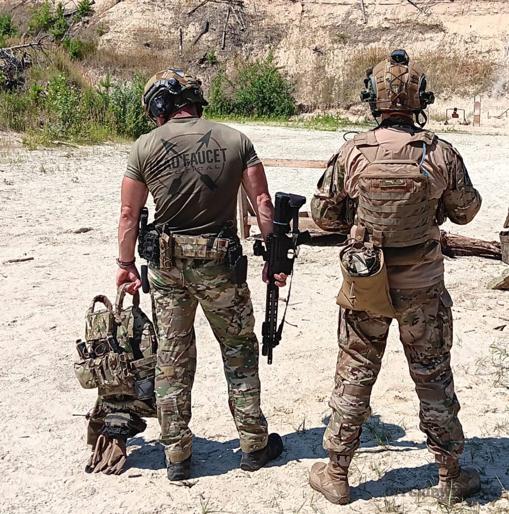 2 men in military garb