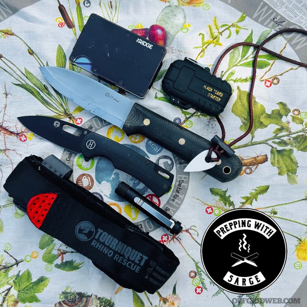 Image of Tom Sarge's edc gear