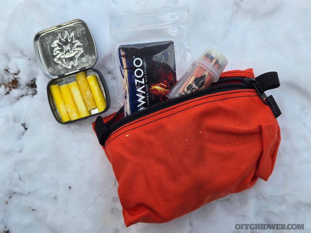  small fire survival kit