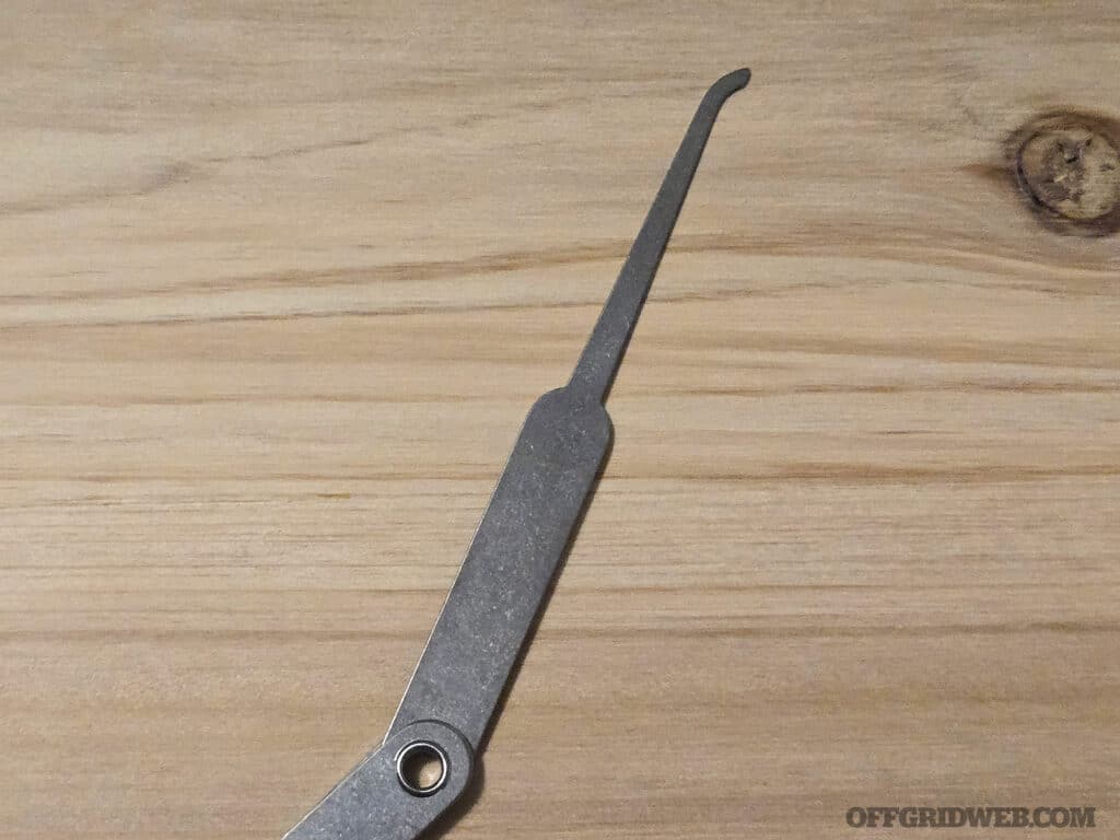 image of a single hook lock pick